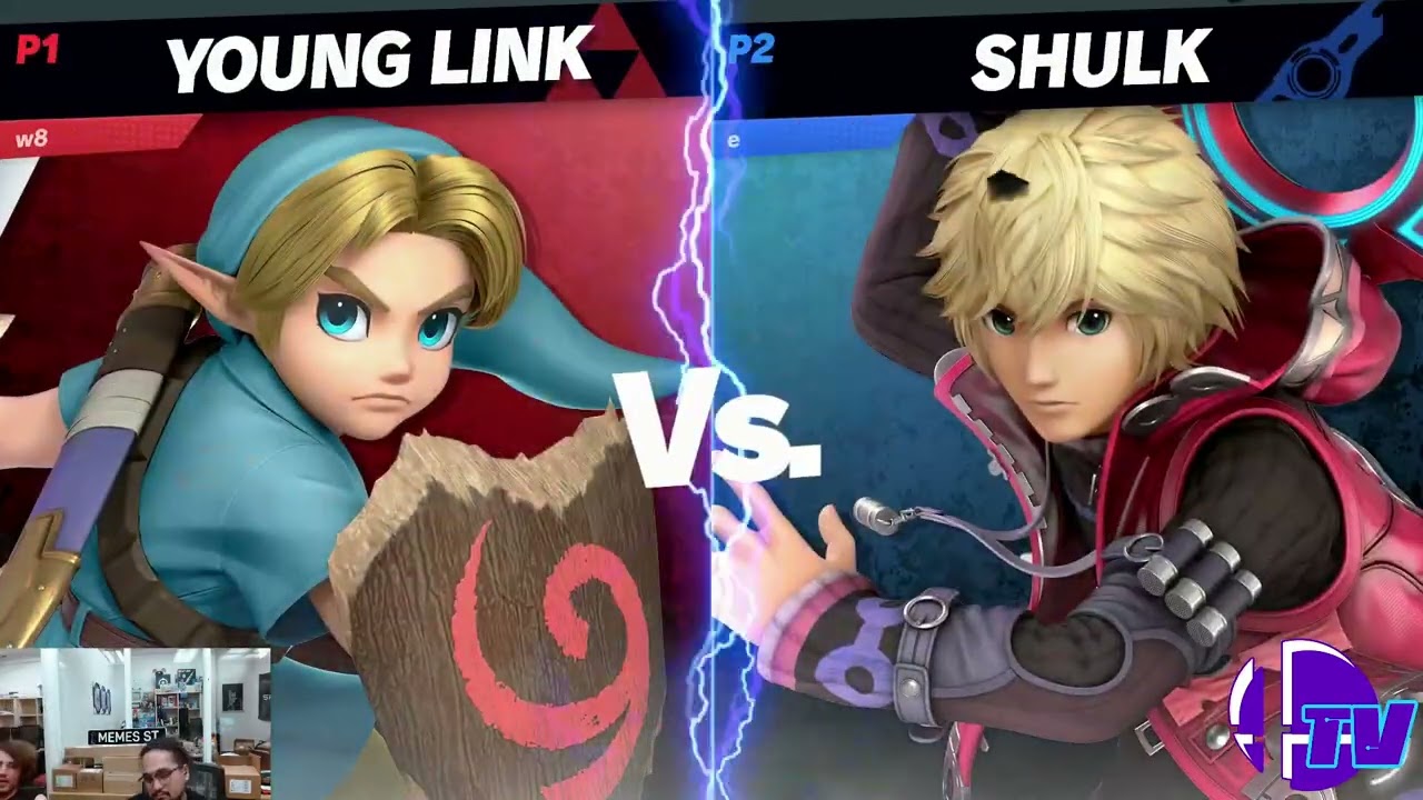 Shark Tank #112Winners Round 2 - Kyros (Young Link) Vs. Nicko (Shulk) - SSBU Tournament