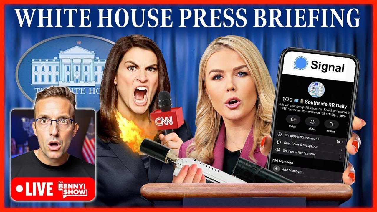 White House Press Briefing LIVE as FBI Announces Investigation of Left-Wing Terrorist Signal Network
