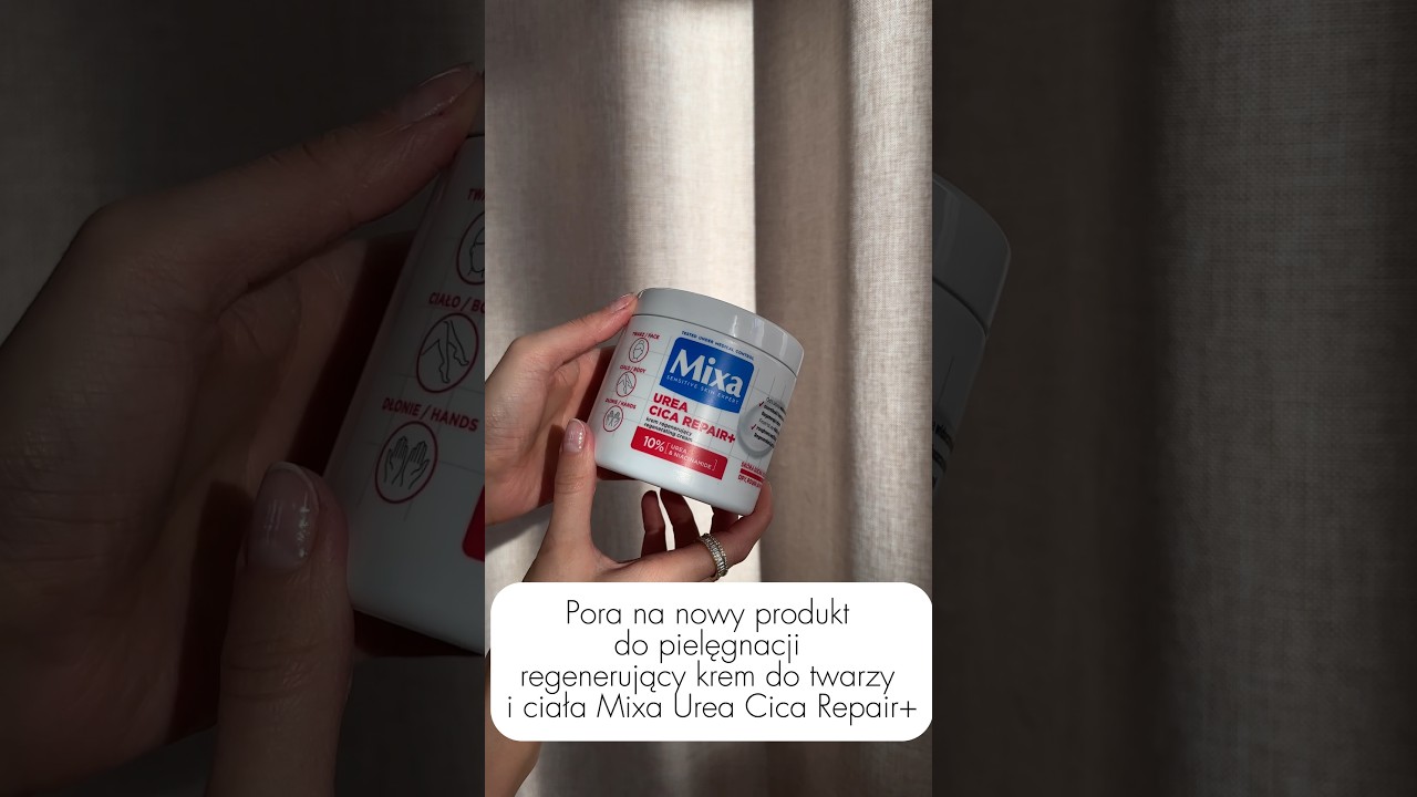 Nowy balsam do ciała #mixa #balsam #bodylotion #bodybutter #bodybutters #cicaplast #paczka #paczkapr