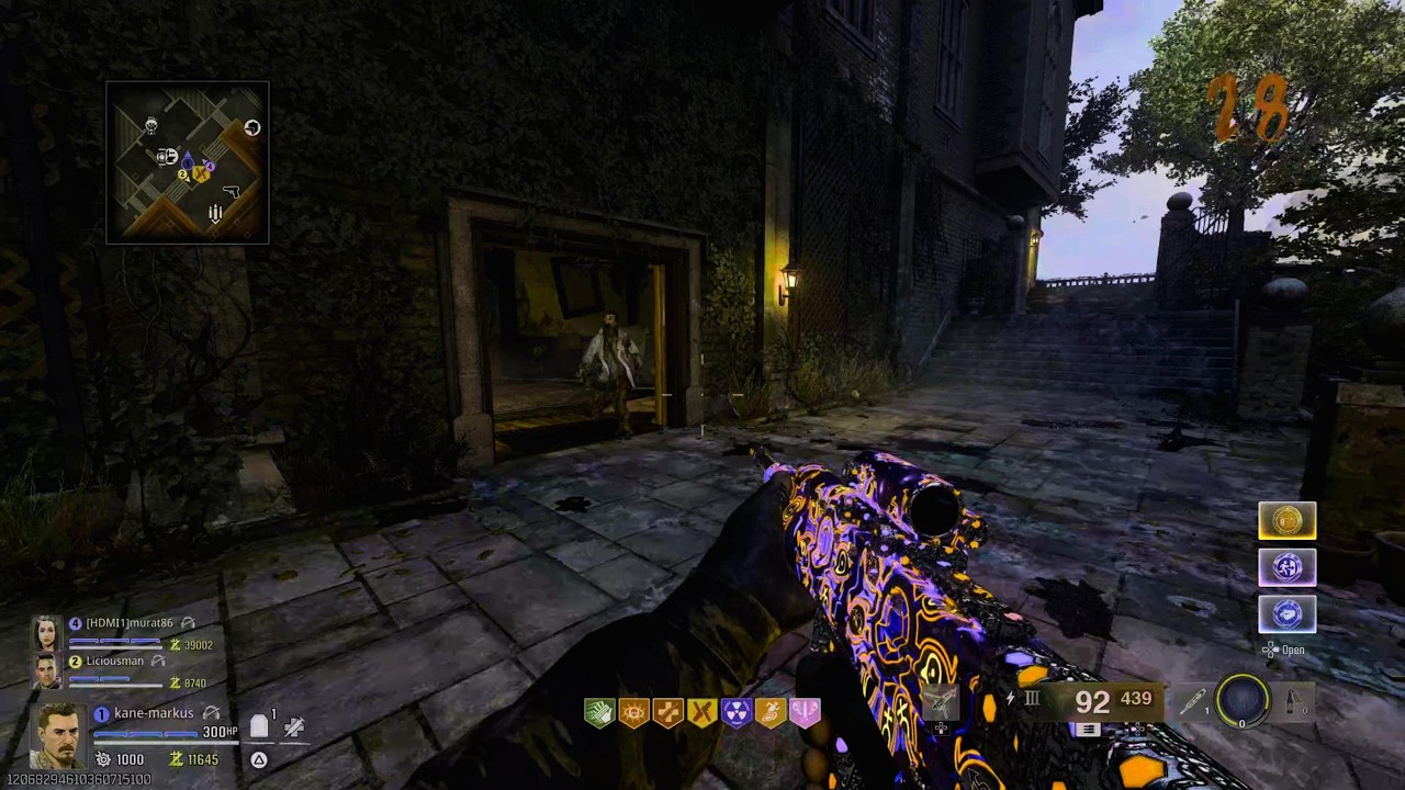 Call of Duty Black Ops 6 Zombies - Shattered Veil Gameplay 4K