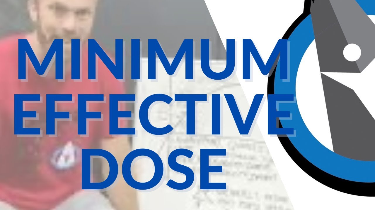 Minimum Effective Dose (For Exercises) | Strong Tower Training