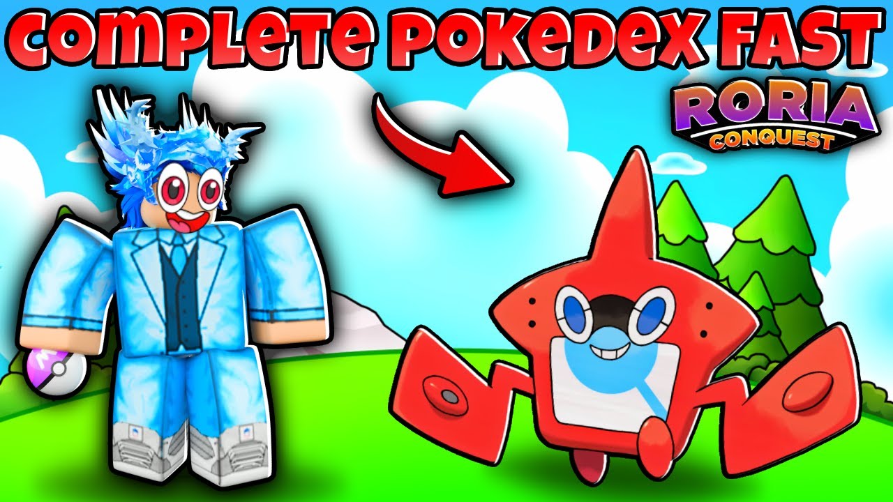 [КОДЫ] Как быстро пройти Pokedex в Pokemon Brick Bronze (Roria Conquest Roblox)