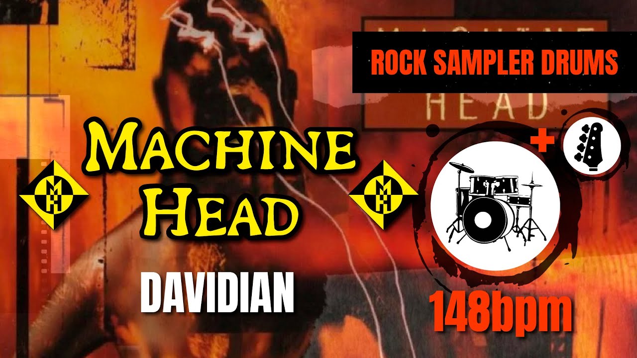 Machine Head - Davidian (DRUM TRACK) 🥁 + BASS
