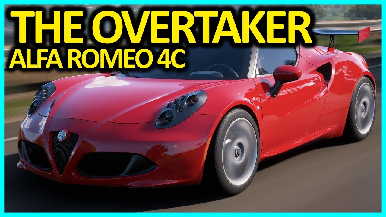 Forza Horizon 5 | The Alfa Romeo 4C Can Overtake Everyone Easily!