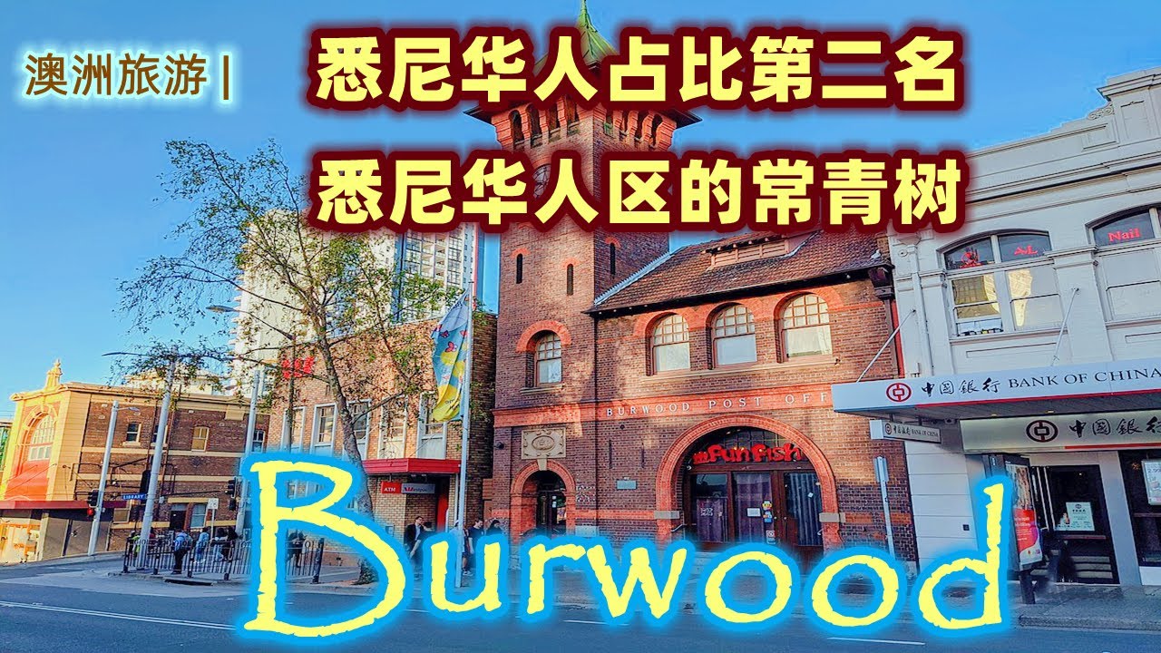 澳大利亚旅游 |  悉尼华人区常青树 Burwood (宝活）| 新南威尔士州华人占比第二名 | 华人移民首选之地 | Visiting Burwood Sydney | 悉尼三大华人区系列视频第三集