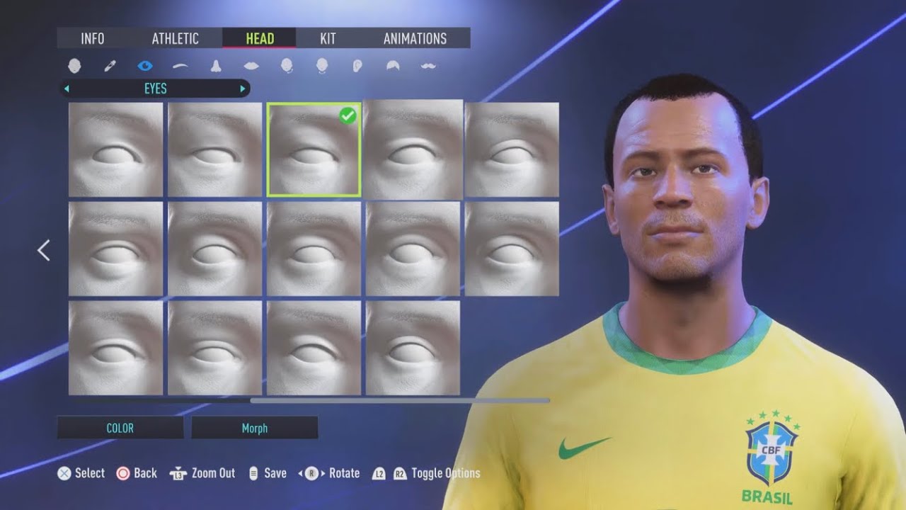 FIFA 23 How to make Cafu Pro Clubs Look alike