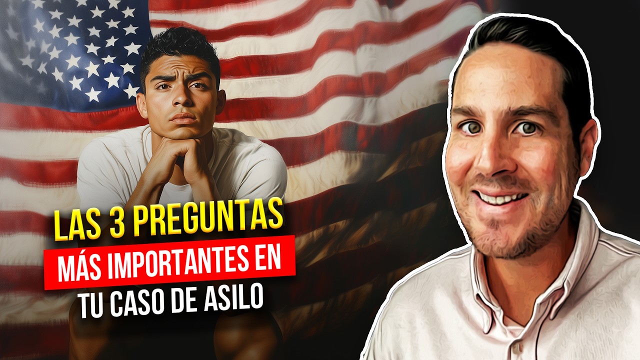 Las tres preguntas más importantes en un caso de asilo