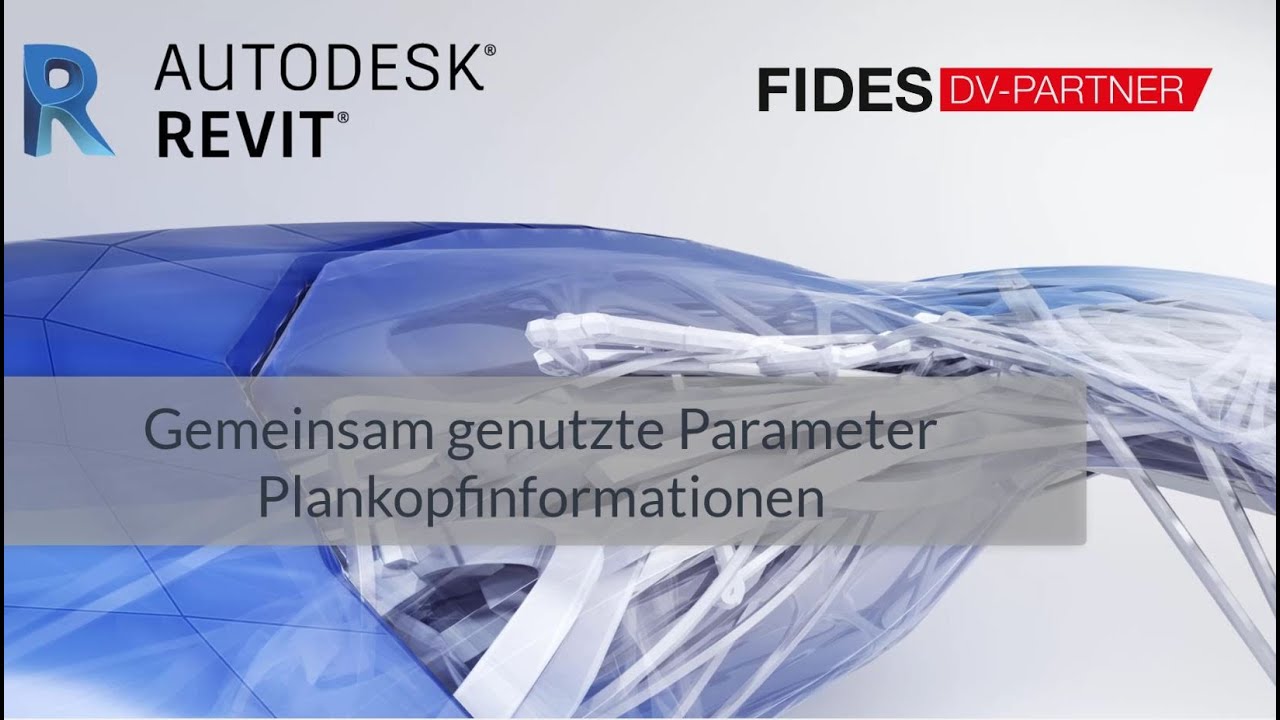 Plankopfinformationen - gemeinsam genutzte parameter
