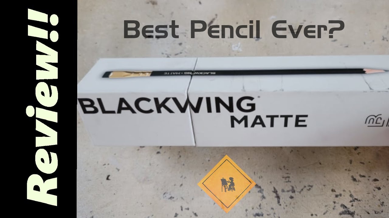Trying Blackwing Matte Graphite Pencils for the First Time
