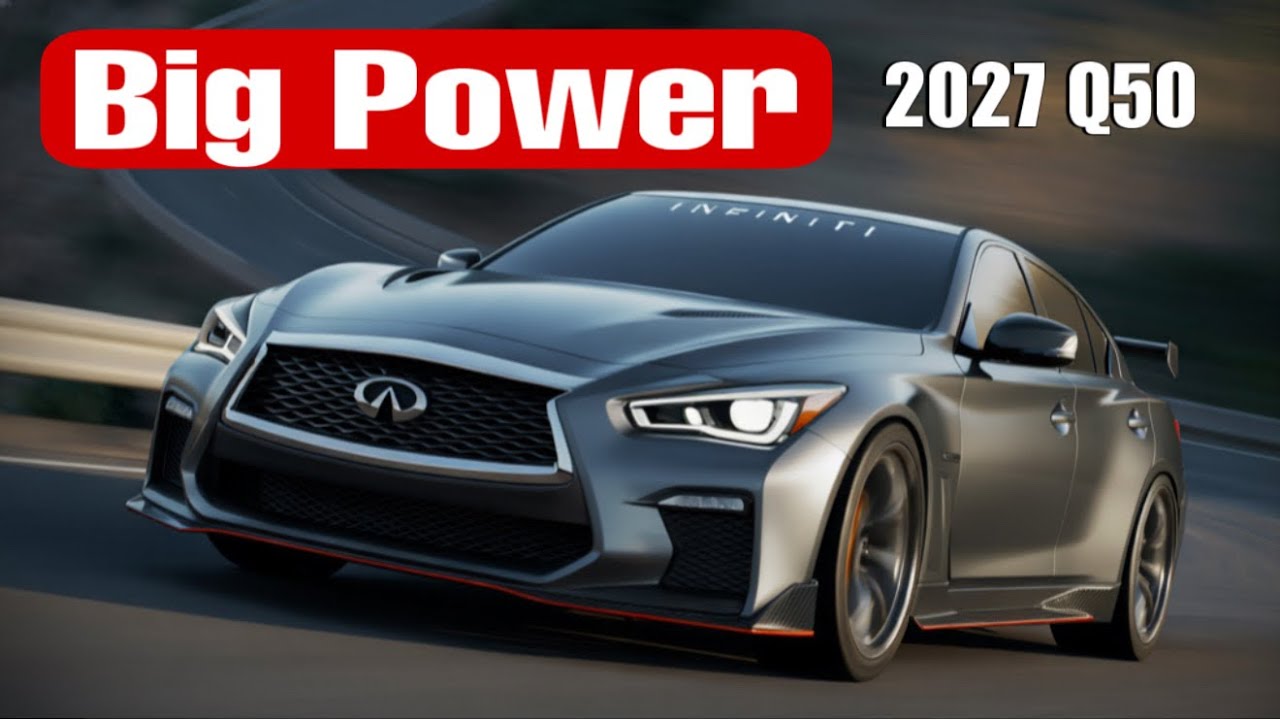 The Infiniti Q50 is BACK in 2027 with BIG POWER: Infiniti Listened to me!