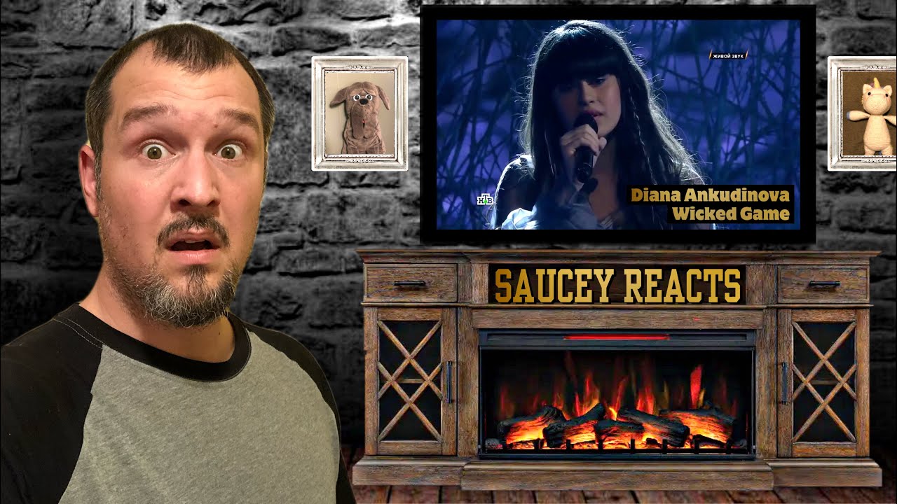 Saucey Reacts | Diana Ankudinova - Wicked Game | WHO IS SHE!? AMAZING!