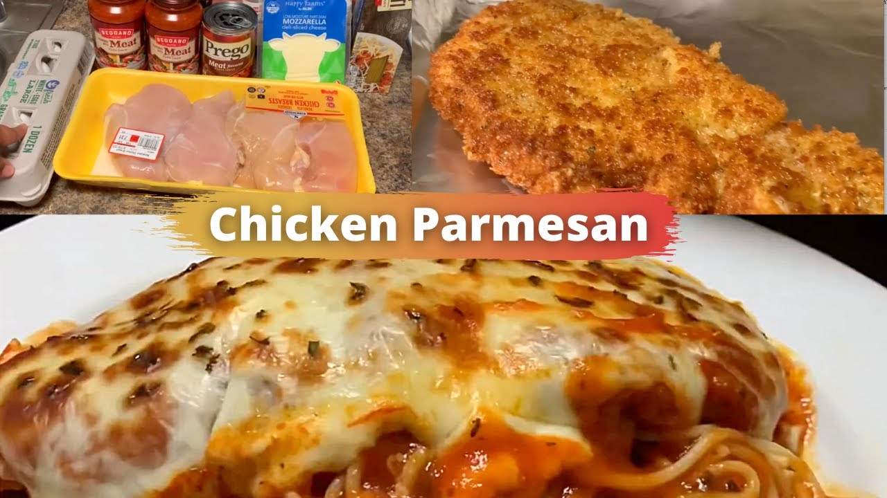 Homemade Chicken Parmesan Pasta Recipe👌