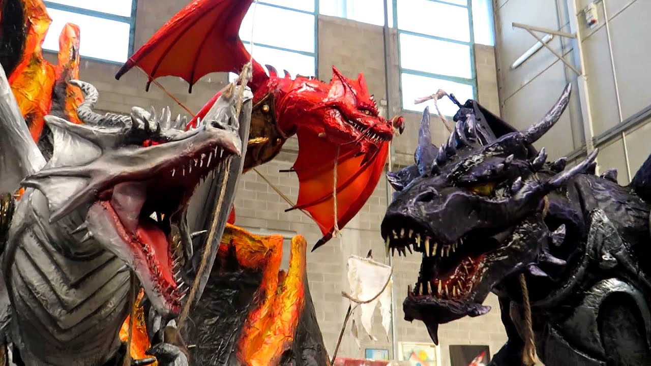 Carnevale di Viareggio 2022 - Anteprima di Cartapesta