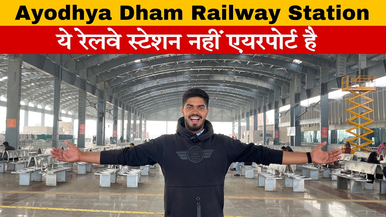 Ayodhya Dham Railway Station || Prayagraj Mahakumbh to Ayodhya Railway Station