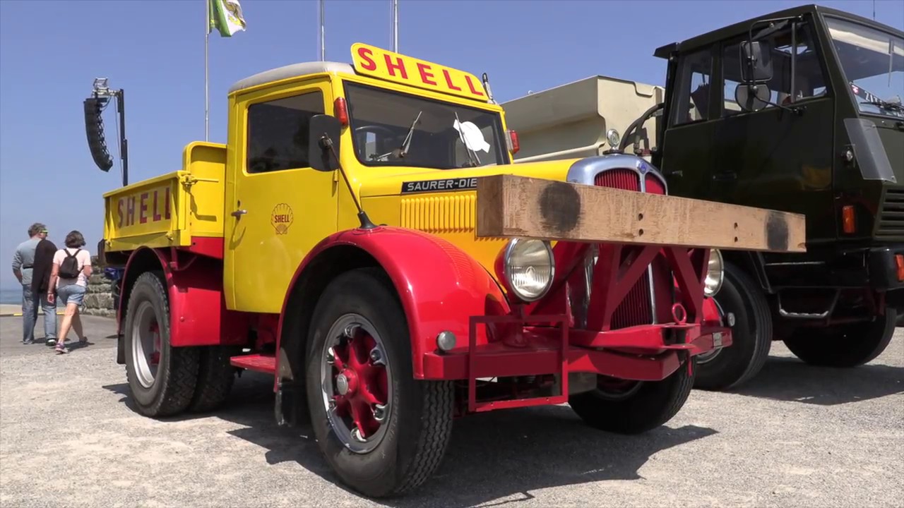 Arbon Classics 2018 – Oldtimer-Autos, -LKWs, -Busse, -Traktoren, Dampfloks + die Patroille Suisse