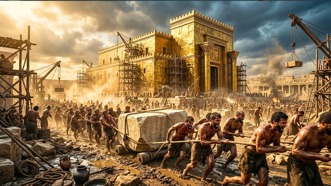 La Construcción más BRUTAL de la BIBLIA: El Templo de SALOMÓN