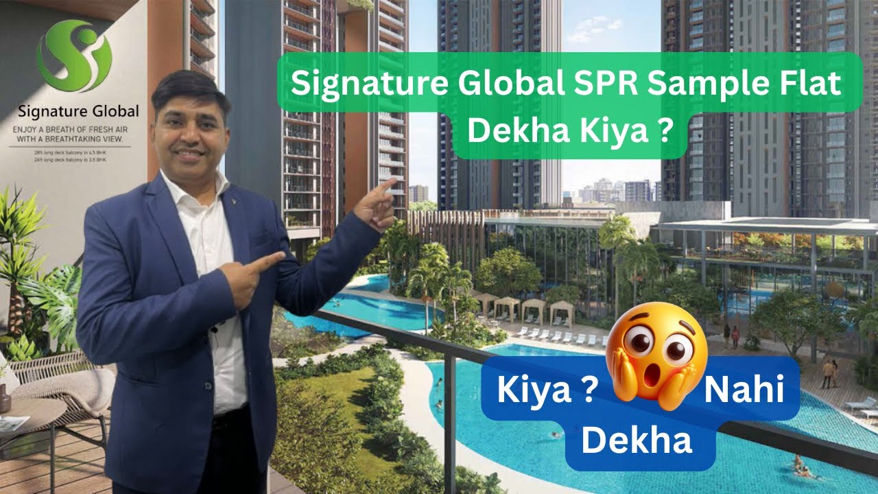 Signature Global SPR Sample Flat I Ultra Luxury 3 & 4 BHK Cloverdale SPR Sector 71 Gurgaon