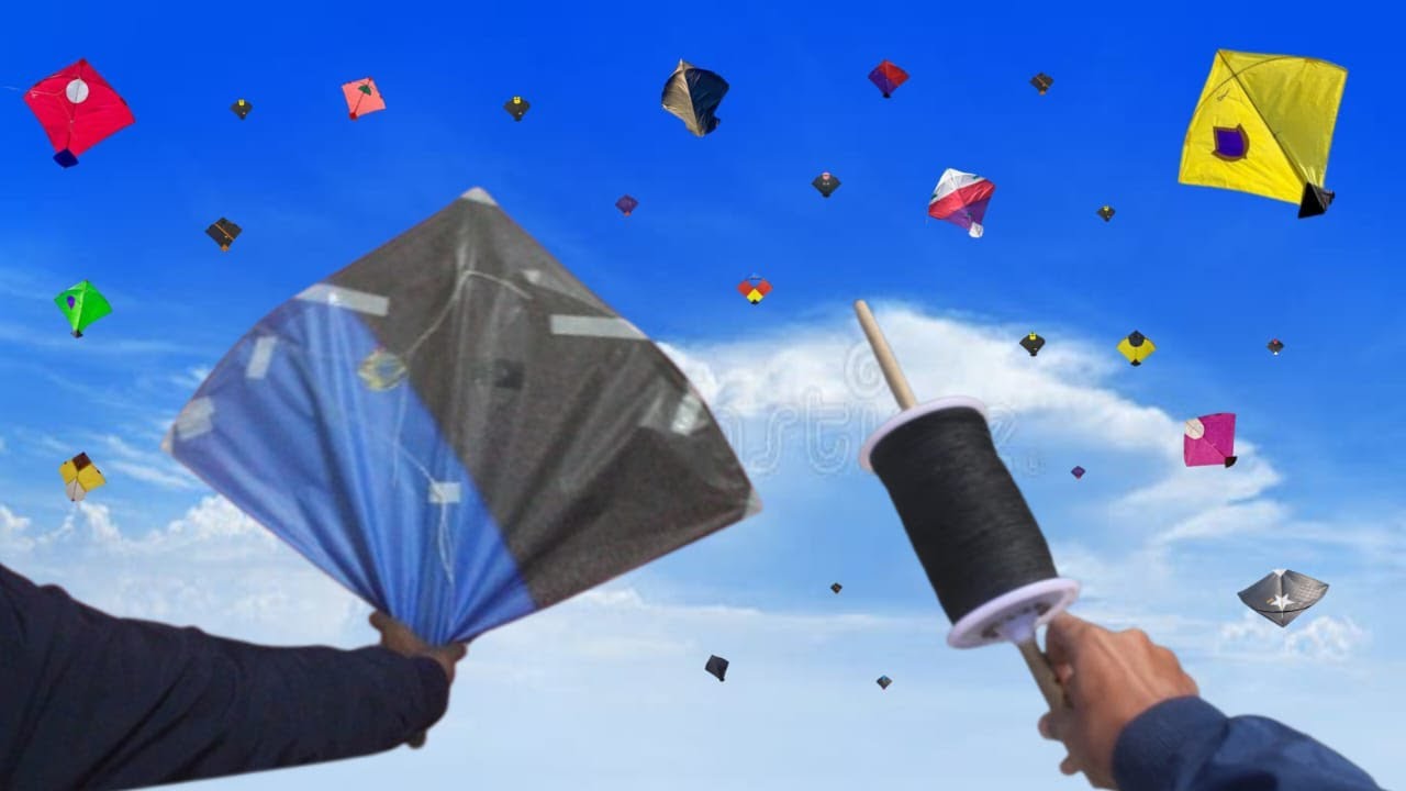 Kite 🪁 fighting and MakarSankranti special kite 🪁 shopping 🛍️ part 2 full masti 😃