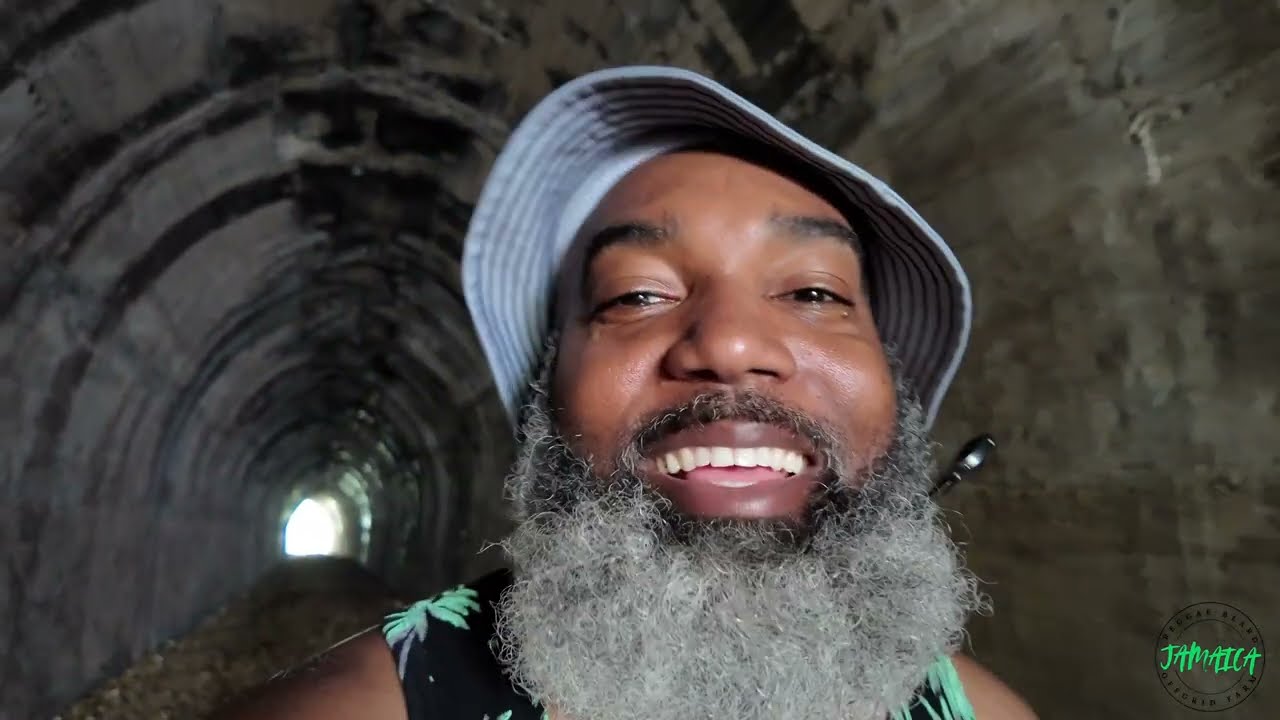 Exploring an Abandoned Train Tunnel in Buff Bay, Jamaica – Full of Bats!