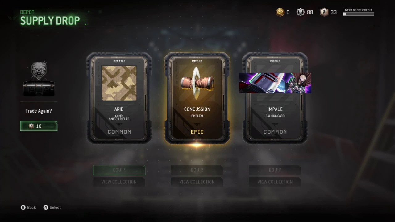 opening 7 crates on MWR