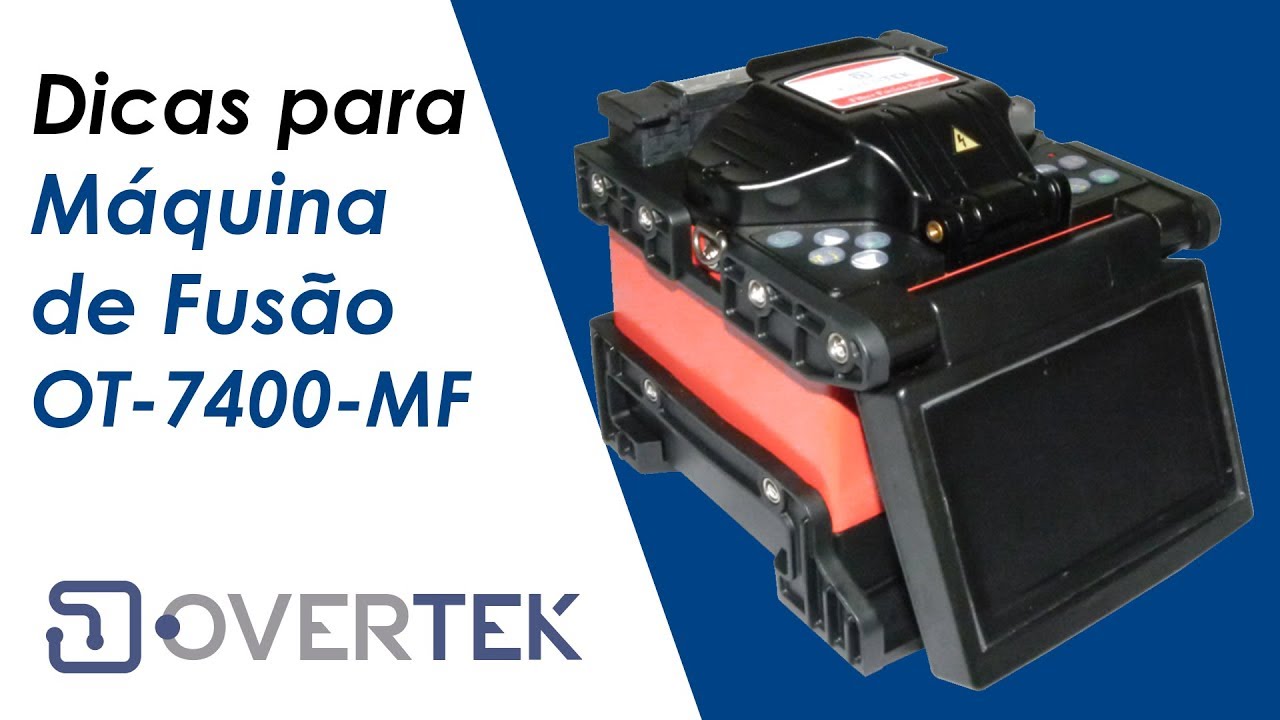 Dicas e Cuidados para a Máquina de Fusão OT - 7400 - MF  - Overtek