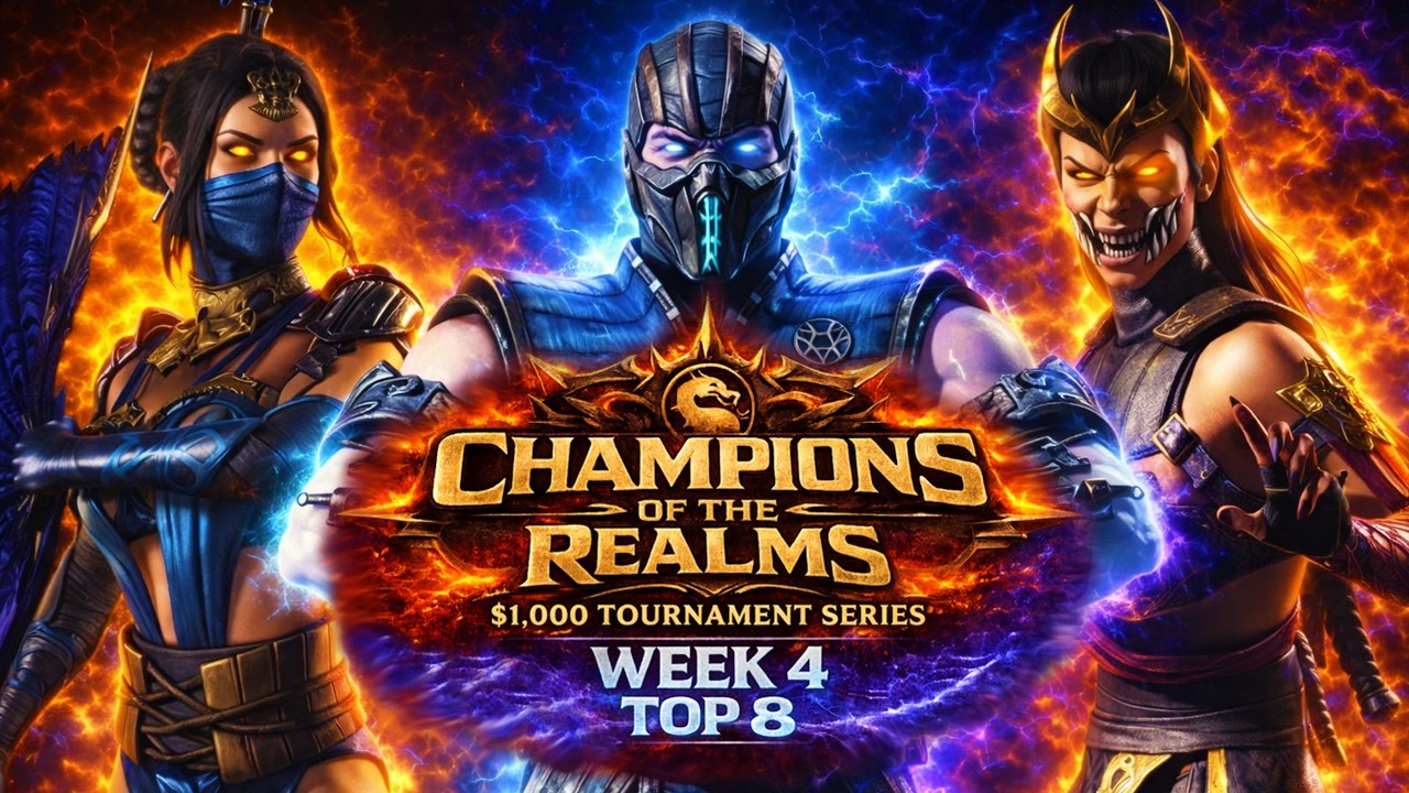 COTR $1800 MKX Tournament - Week 4 TOP 8 (Moonbreathing, Sacky, and more!)