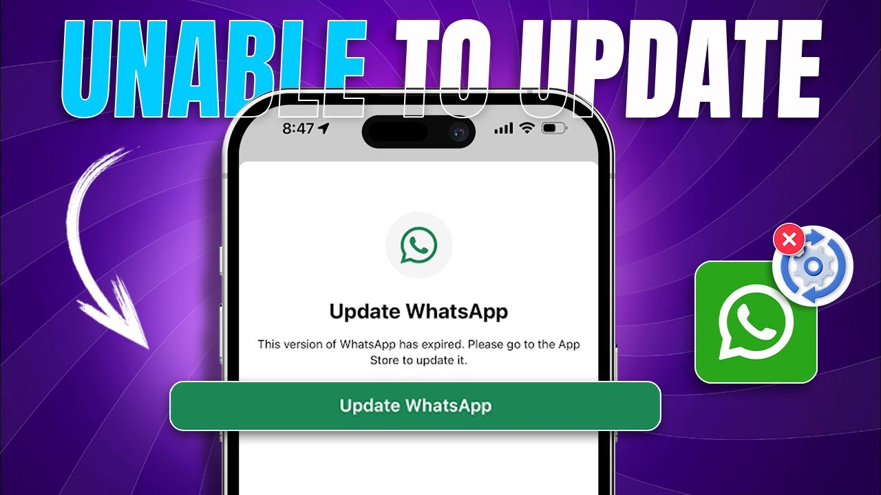Как исправить ошибку &laquo;Невозможно обновить WhatsApp&raquo; на iPhone | Решение проблем с обновлением Wha...