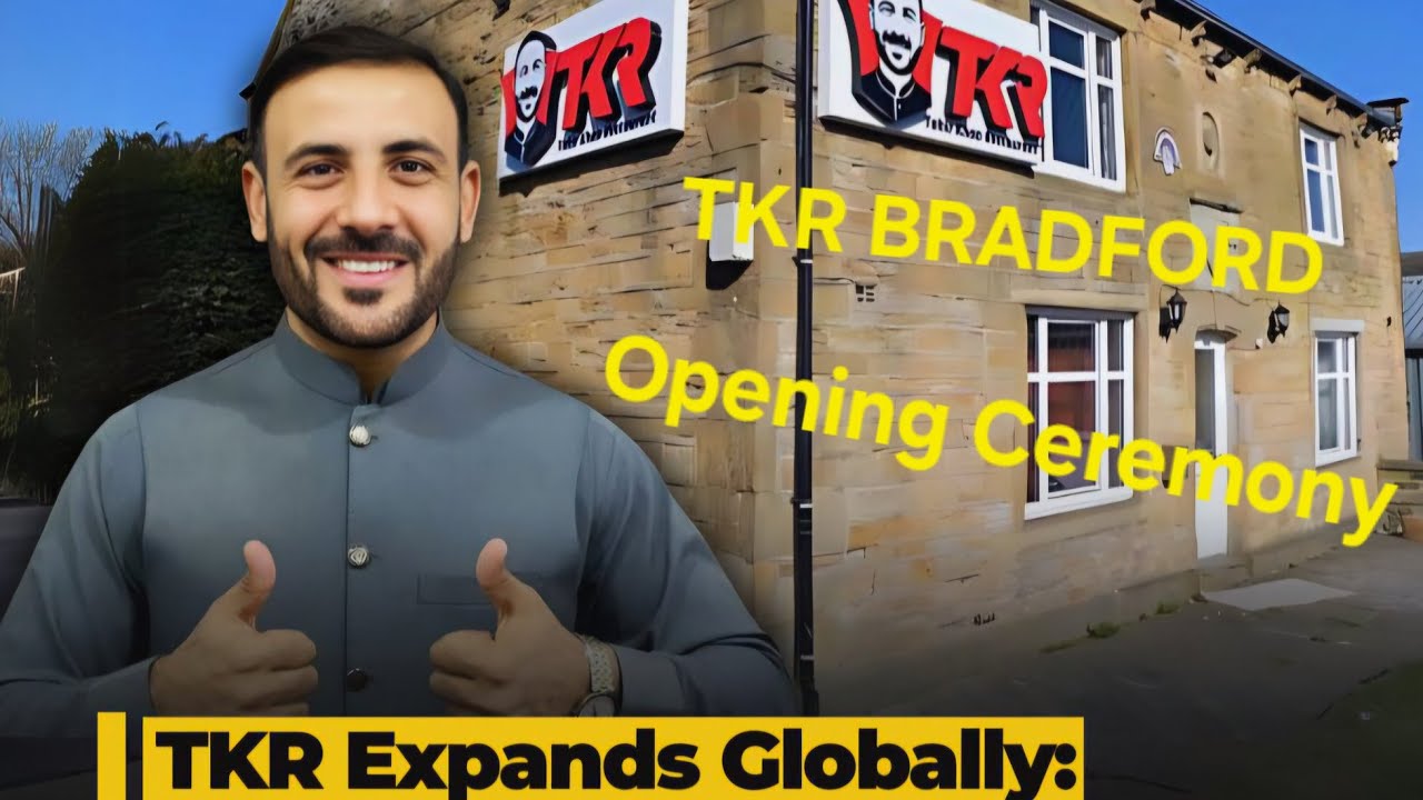Tahir Khan Restaurant in Bradford first ever branch in Uk | Gul Chahat in TKR opening ceremony