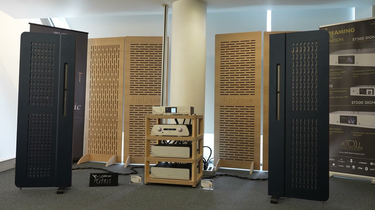 Diptyque DP160 MK II ＆ ATOLL - Paris Audio Video Show 2023