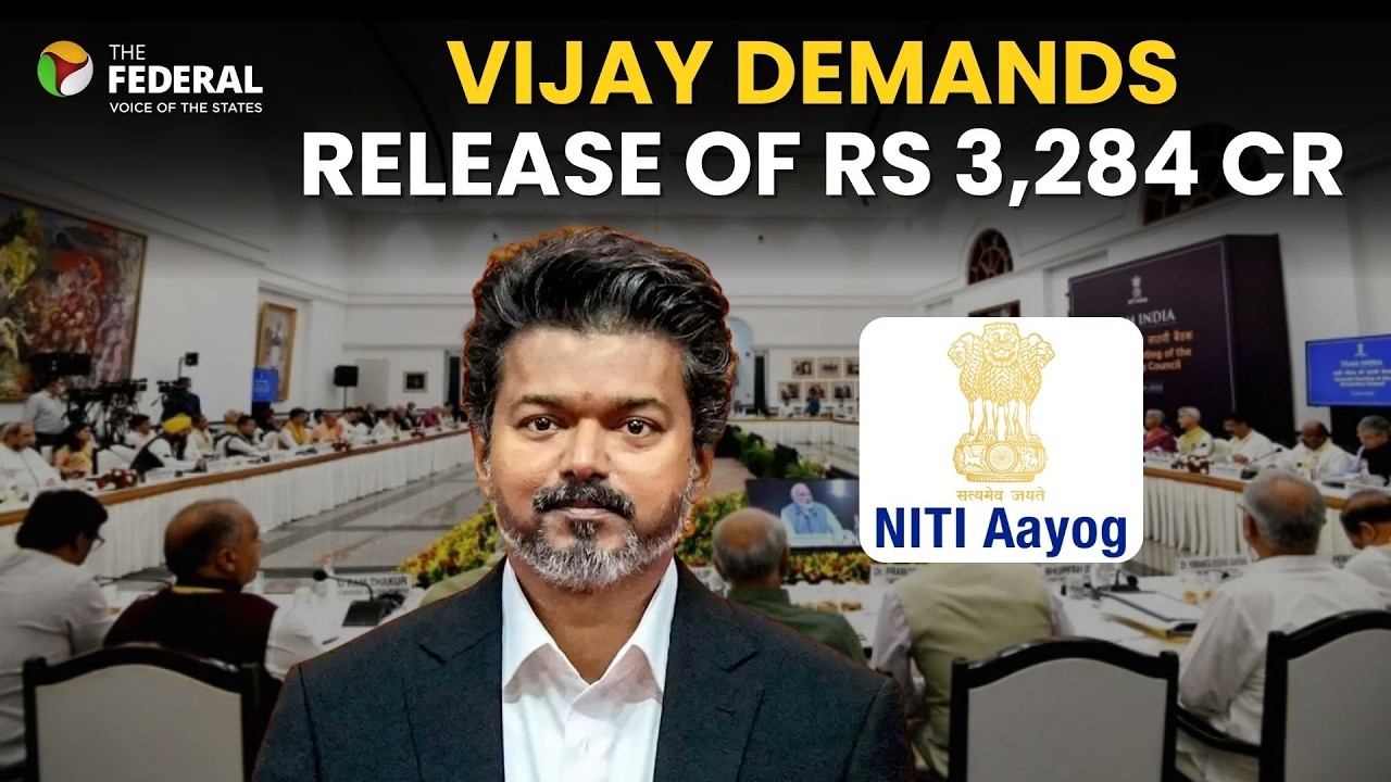 Joseph Vijay's first NITI Aayog pitch: Will Centre heed to Tamil Nadu CM?