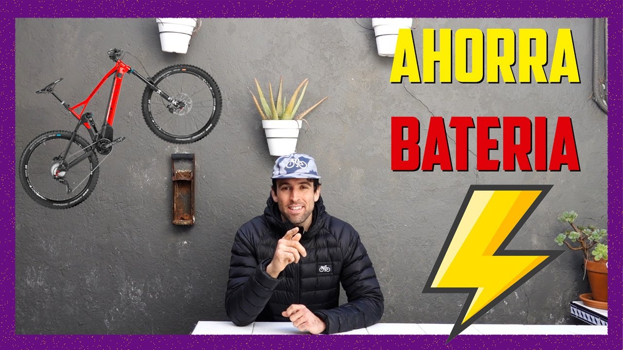 ¿Cómo AHORRAR BATERÍA durante las rutas en bici? Mira este video, uses bici ELÉCTRICA o normal