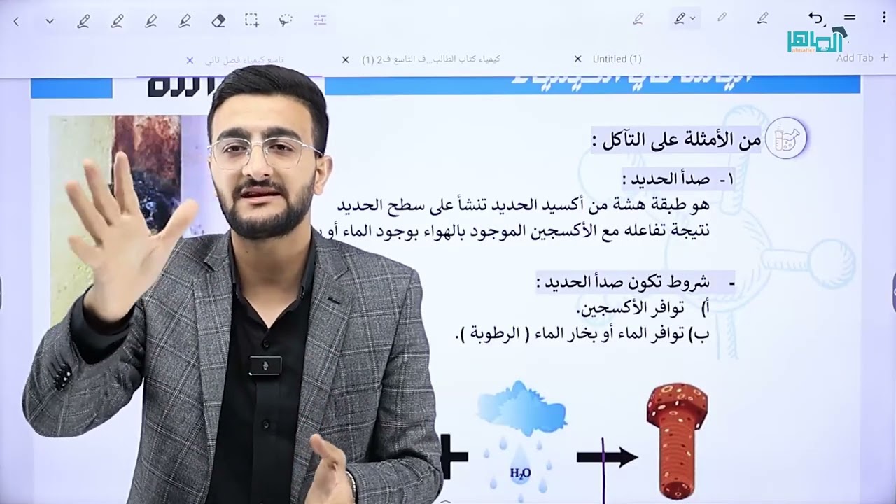 سلسلة النشاط الكيميائي ( الدرس الثاني الوحدة الثالثة الجزء الثاني)