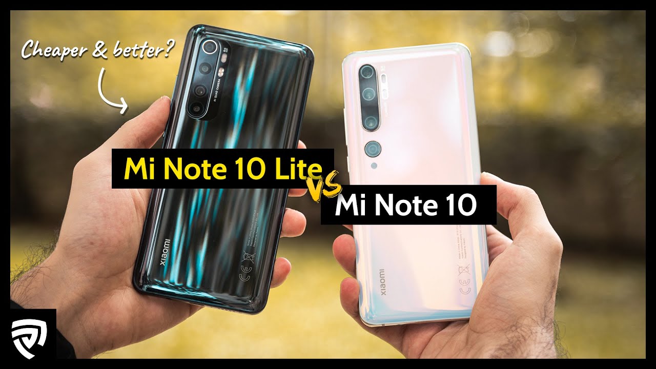 Xiaomi Mi Note 10 Lite против Mi Note 10 | Подробный обзор и сравнение [2020]