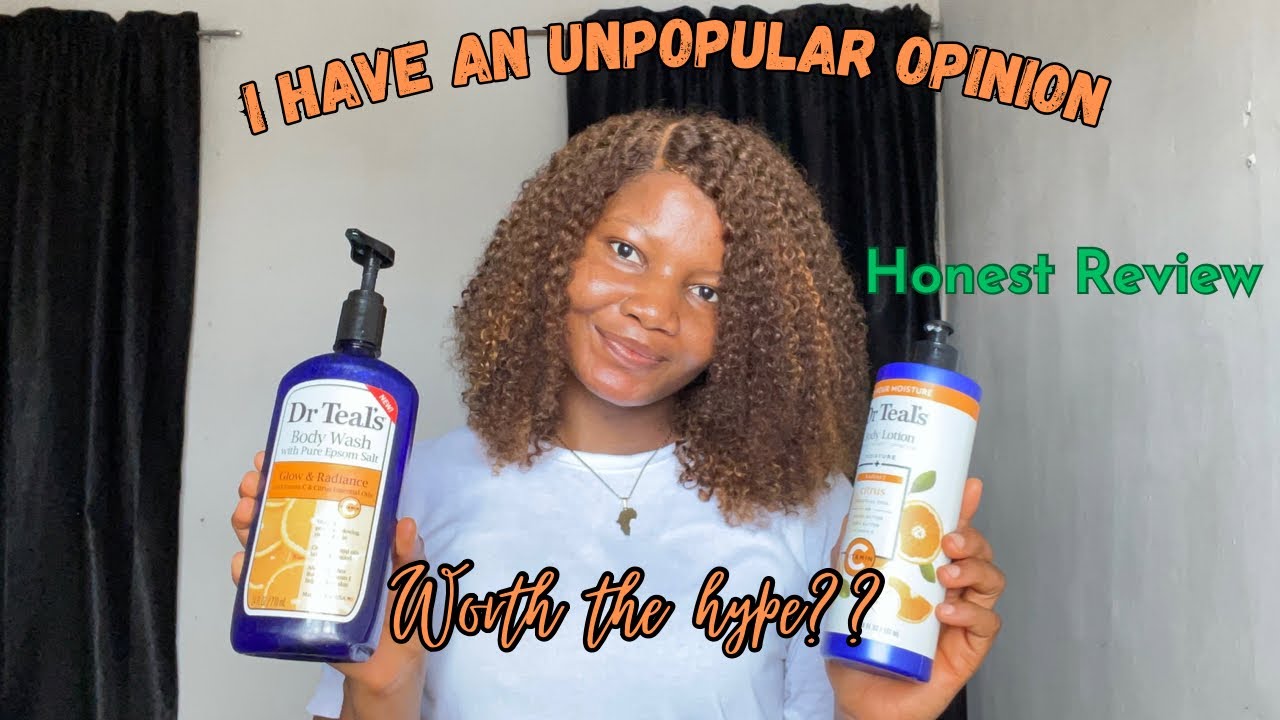 Review on Dr Teal’s VIT C Body Lotion  & Body Wash| Watch this before you buy. #drteals #bodycare