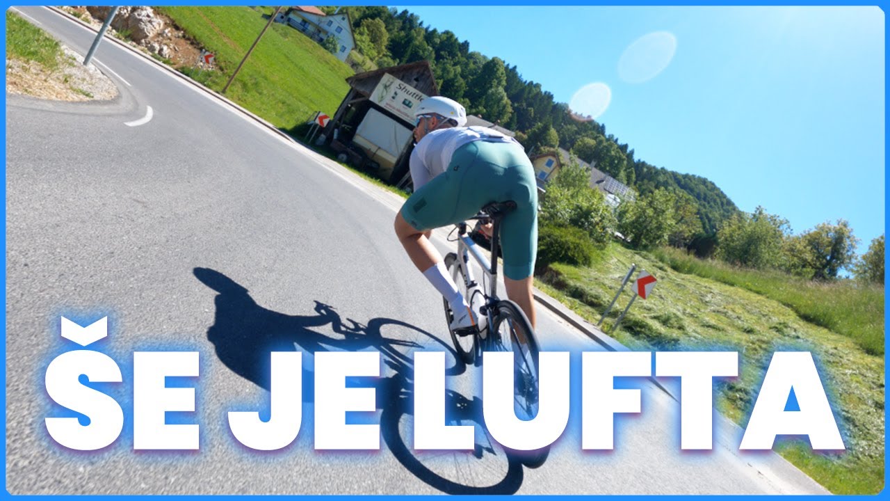 Mali Maraton Franja 97km spust / Short Maraton Franja 97km descent