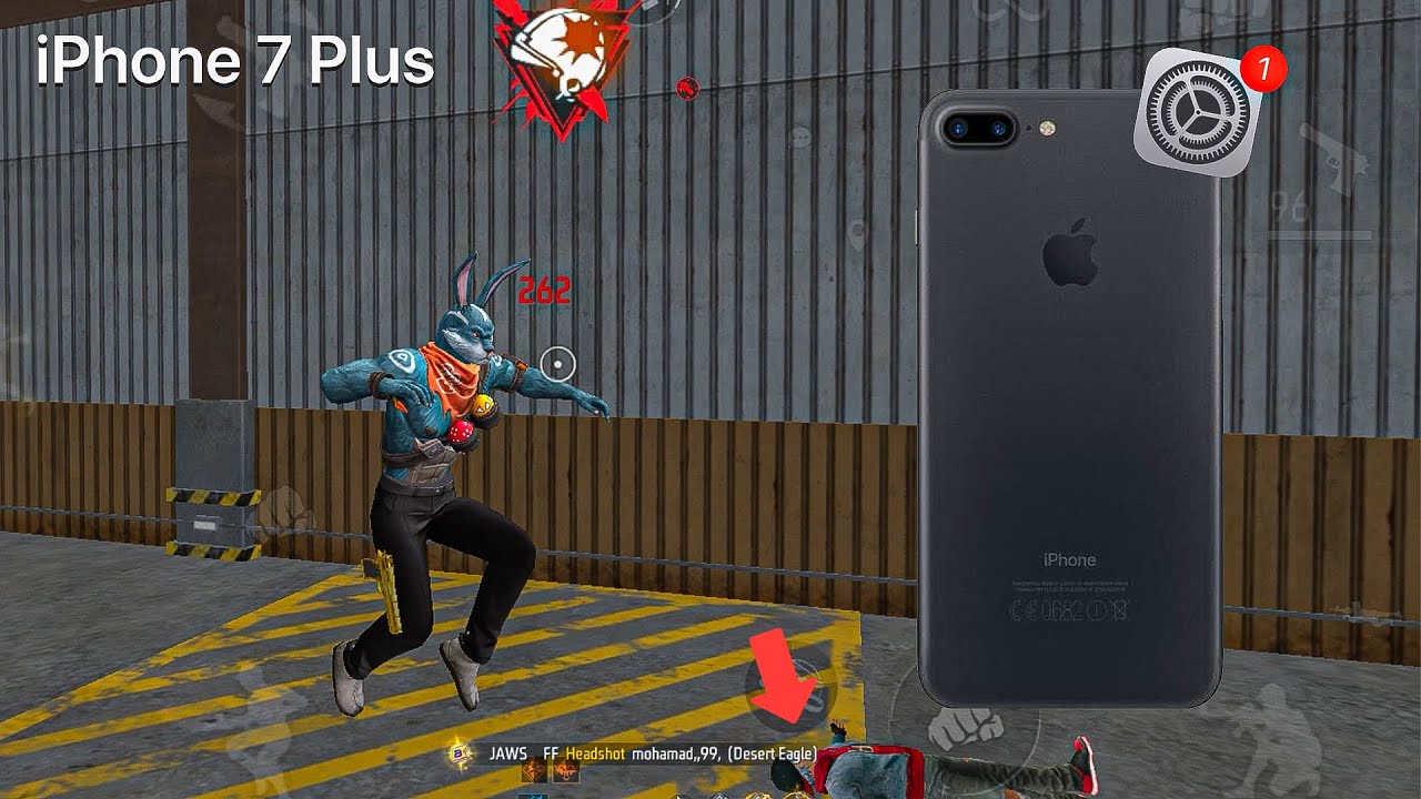 iPhone 7 plus Settings free fire