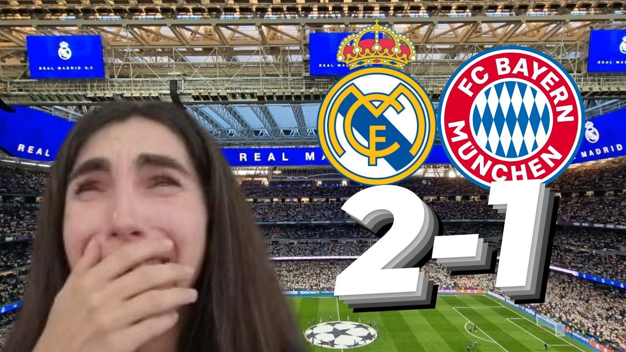 ESTAMOS en la FINAL Real Madrid 2-1 Bayern Múnich en el Santiago Bernabeu 💜 REACCIÓN MADRIDISTA