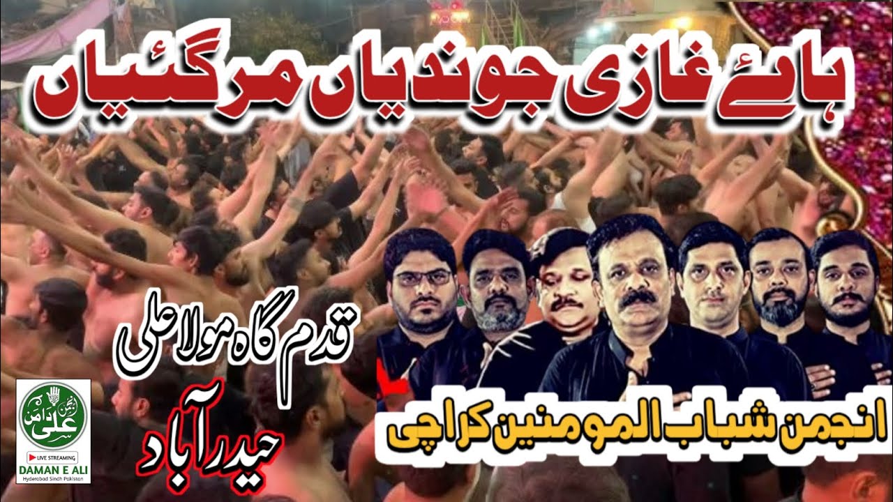 Haye Ghazi Joundeyan mar gaiyan aj bhena teriyan | Nazim Party | Hazrat Abbas Noha