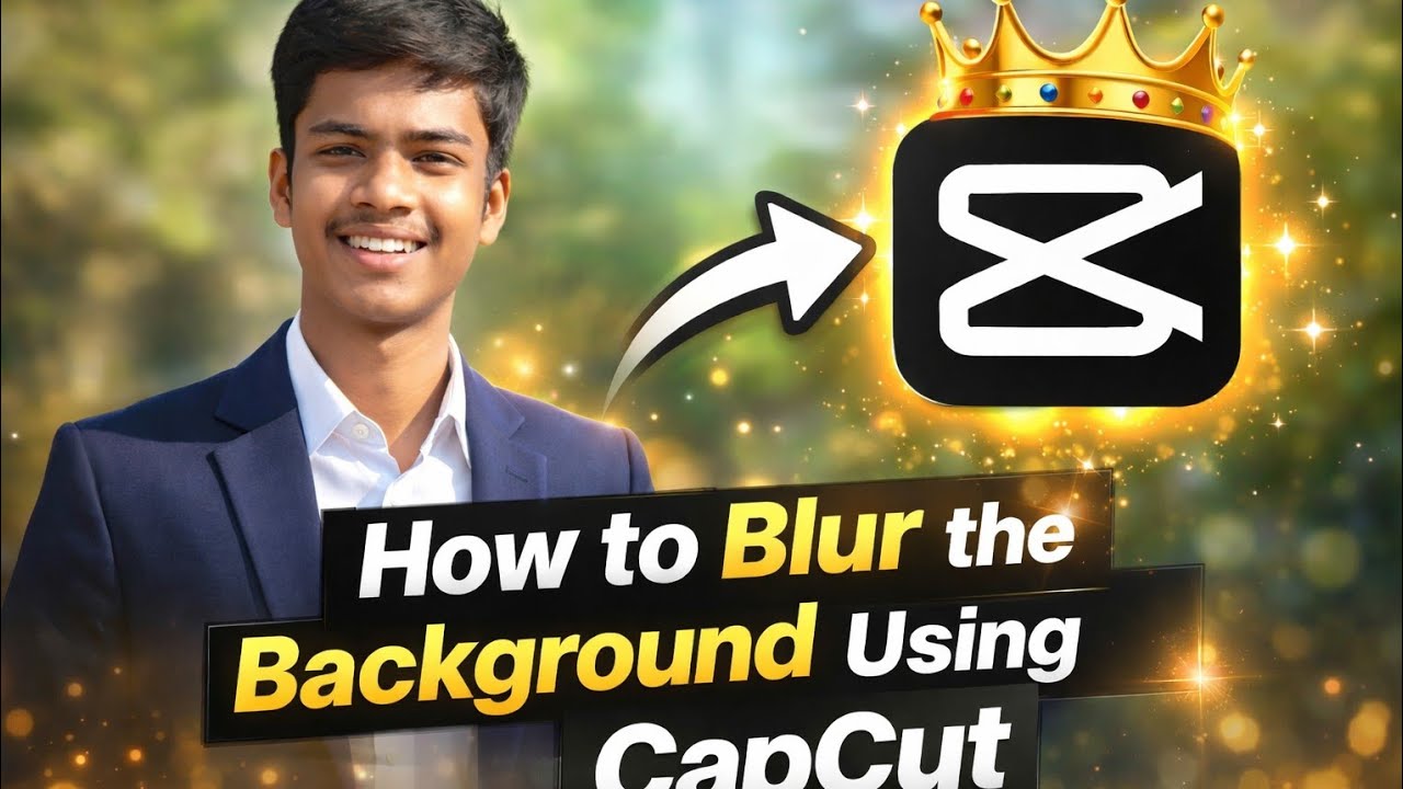 How To Blur Video Background By Using Capcut For Beginners 2026 । Background Blur Kaisa Kare Capcut।