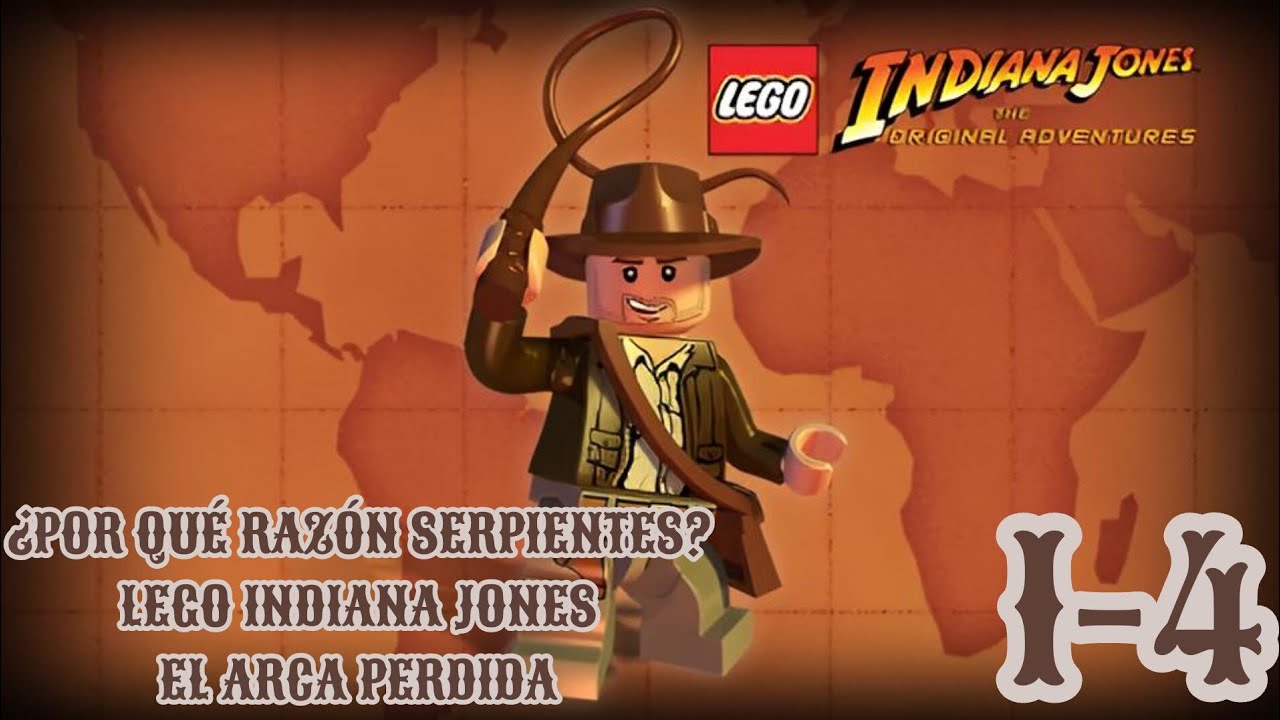 ¿POR QUE RAZON SERPIENTES? - #Lego #IndianaJones La Arca Perdida Capitulo 1-4