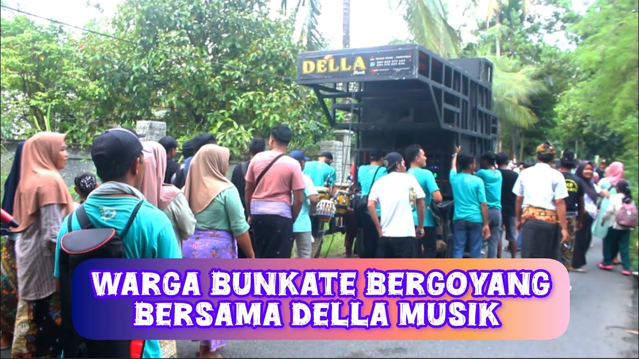 Warga Bunkate Bergoyang bersama Della Musik 