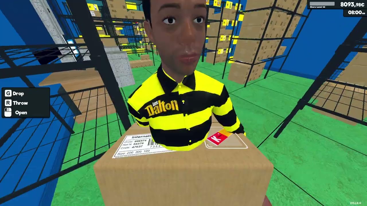 Supermarket Simulator - Siperian Valinta - Päivä 76 Kauppa käy hulluna