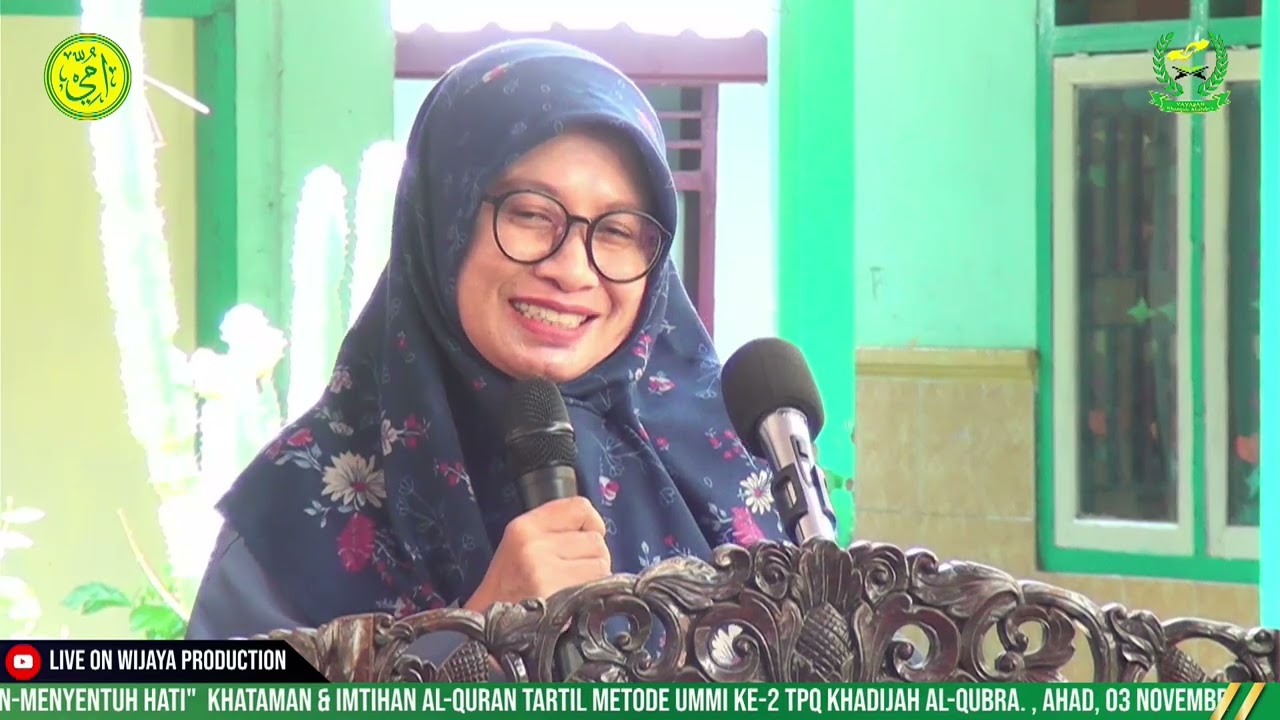 7. SAMBUTAN - SAMBUTAN ACARA KHATAMAN QUR'AN METODE UMMI | TPQ KHADIJAH AL QUBRA 2024