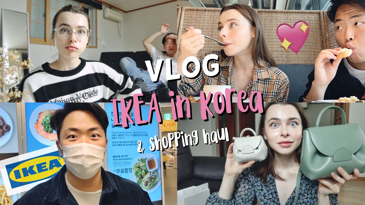 Еда и Покупки в Корейской IKEA! Что Случилось с Моей Сумкой?!