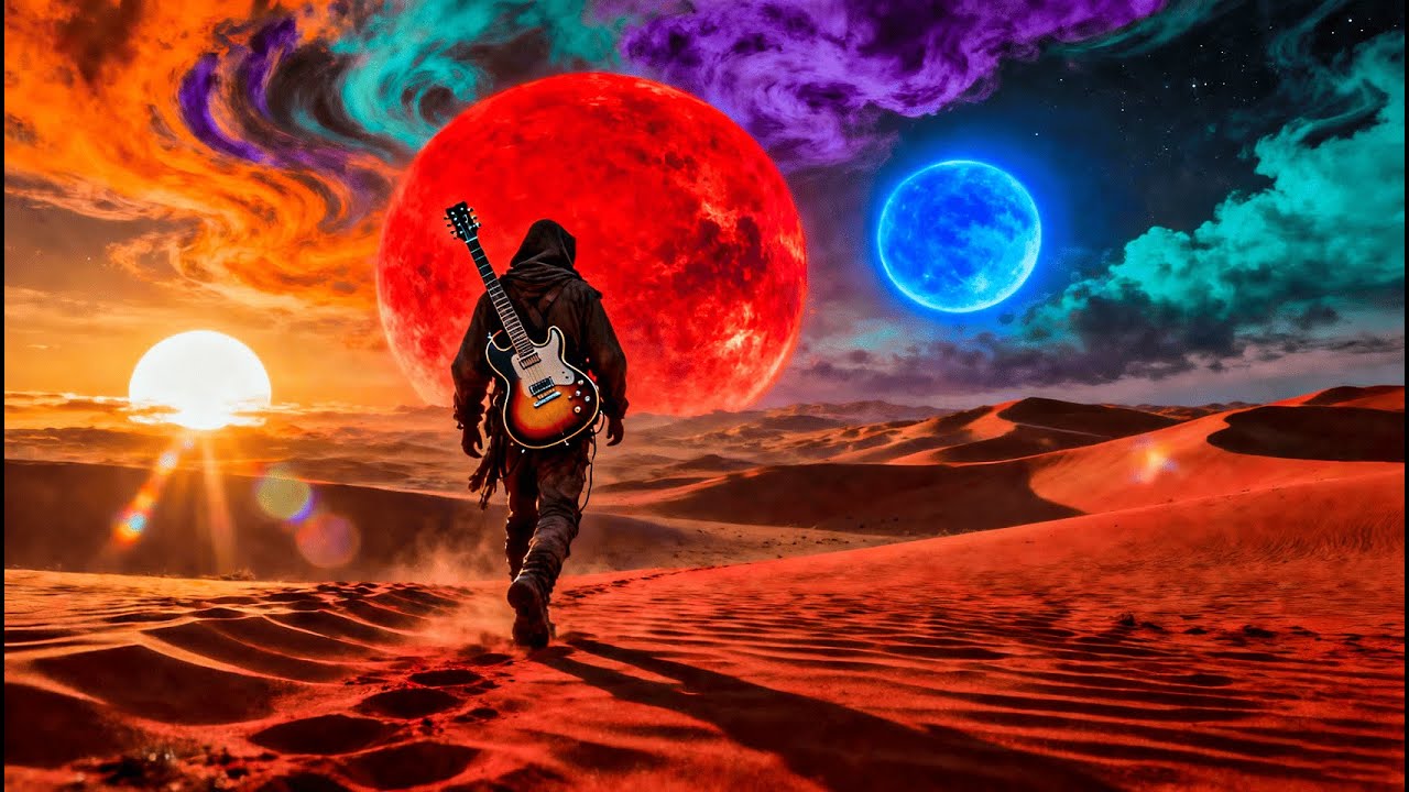 Midnight Psychedelic Desert Blues Rock | Deep Ambient Chill