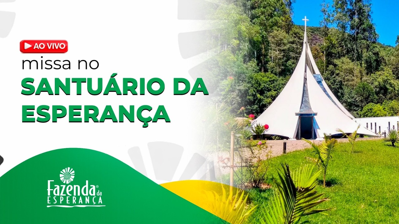 Missa Dominical ao Vivo (15/02/2026) | FAZENDA DA ESPERANÇA