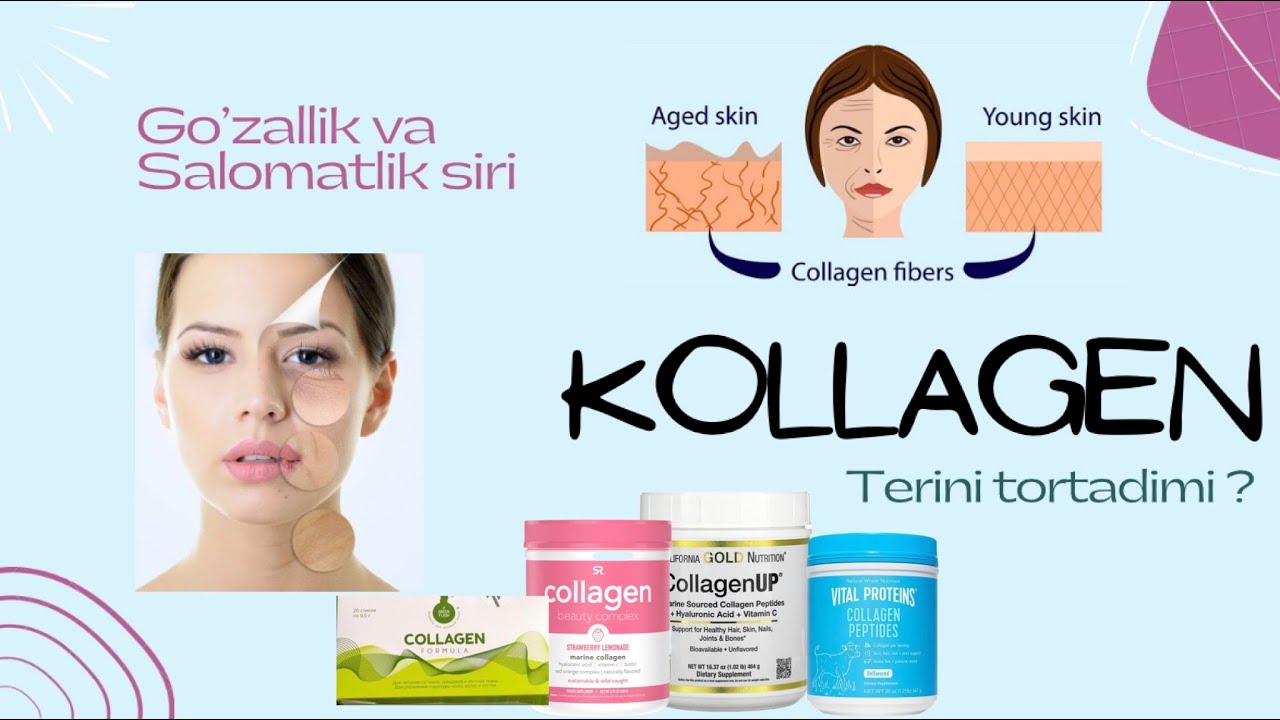 GO’ZALIK SIRI KOLLAGEN HAQIDA HAQIQATLAR TO'GRI TANLASH KIMGA MUMKIN EMAS| КОЛЛАГЕН ХАКИДА COLLAGEN