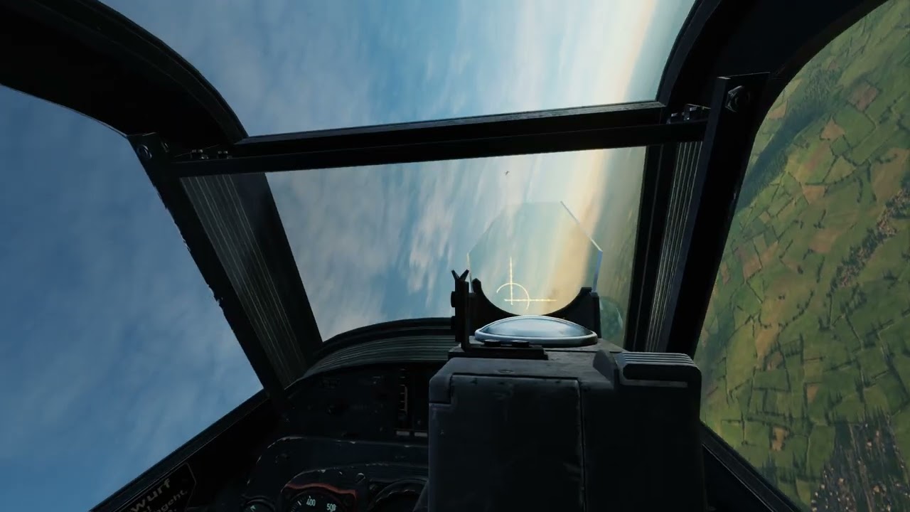 DCS: HALF-WING MUSTANG - BF-109 K4 - DOGFIGHT 1 X 3 - EJECTION - 4YA OVERLORD ONLINE SERVER