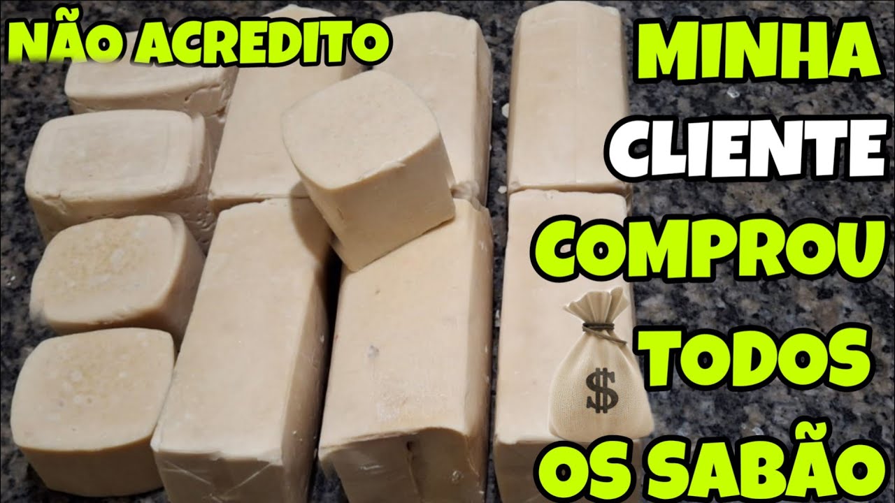 NÃO ACREDITO MINHA CLIENTE COMPROU TODOS OS SABÃO 💰
