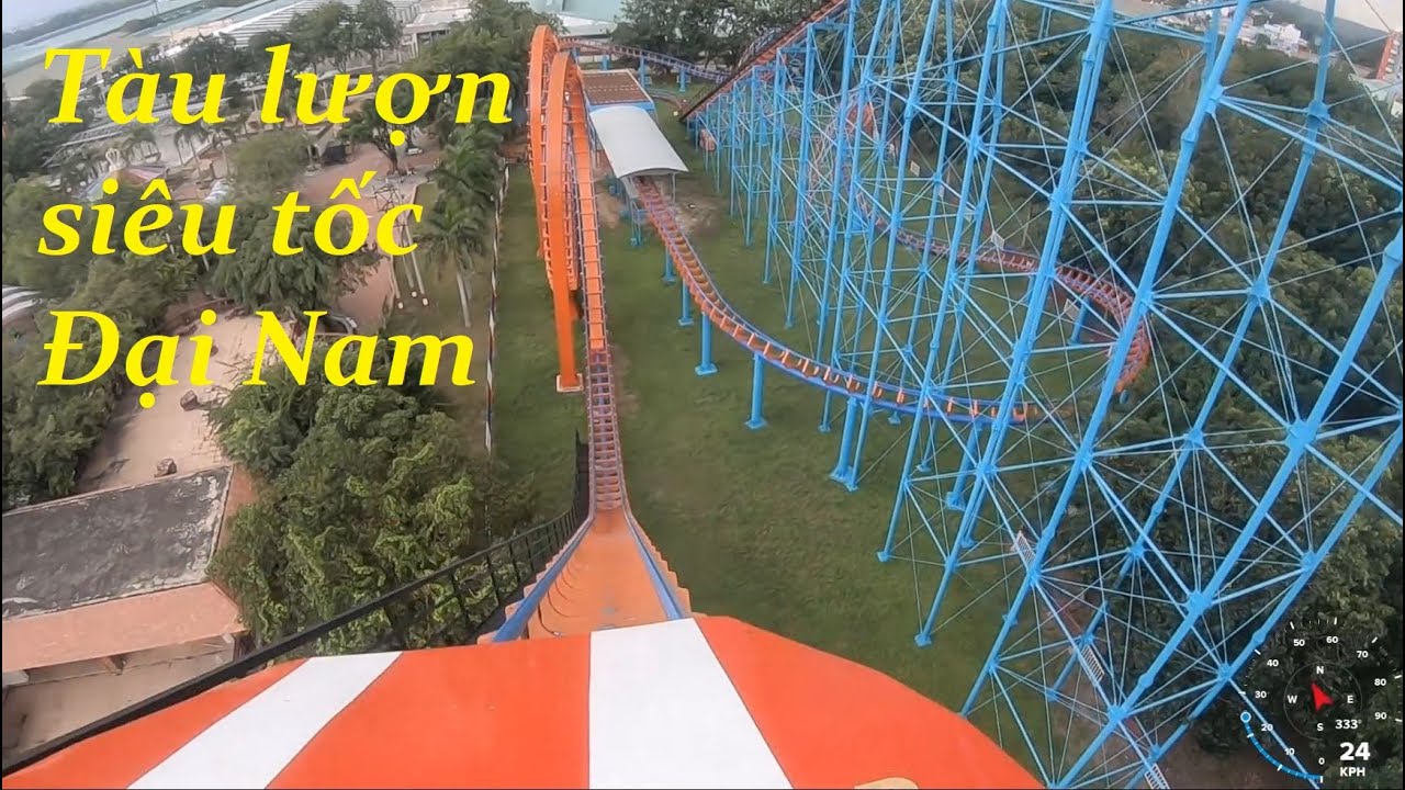Tàu lượn siêu tốc đại nam - Roller coaster dai nam v2